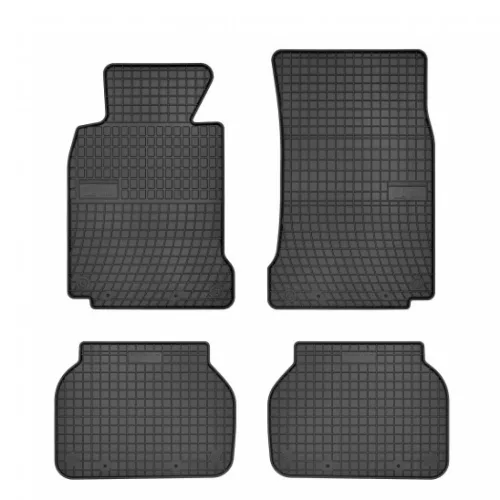Covorașe de cauciuc cu colțuri ranforsate BMW E38 seria 7 1994-2001 E39 seria 5 1995-2003 (668)