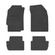 Zonă întărită pentru călcâi Covoare auto Chevrolet Spark M300 2009-2015 (698)