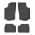Covorașe de cauciuc cu colțuri ranforsate OPEL Corsa C cu 5 locuri 2000-2006 (7051)