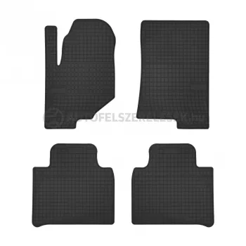   Covorașe de cauciuc cu colțuri ranforsate set Ssangyong Rexton 2017- (401914)