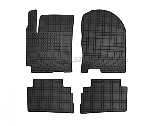 Covorașe de cauciuc cu colțuri ranforsate set Hyundai Kona 2017- (401990)