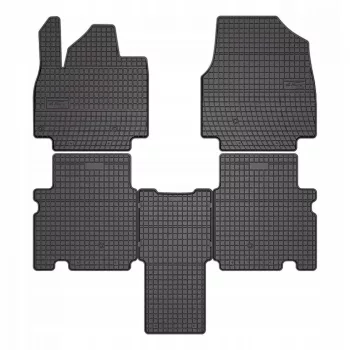   Zonă întărită pentru călcâi cu potrivire exactă Covoare auto Kia EV9 2023- suv, 1.+2. sor