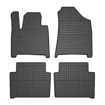   Zonă întărită pentru călcâi cu potrivire exactă Covoare auto HYUNDAI Santa Fe V SUV, 7 seats, 1st and 2nd rows, PHEV since 2023