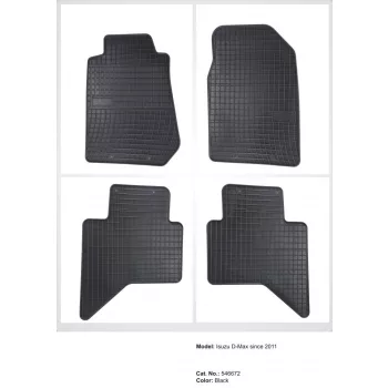   Zonă întărită pentru călcâi Covoare auto ISUZU D-MAX 2011- (546672)