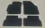 Zonă întărită pentru călcâi Covoare auto HONDA HRV 3d 1999-2006 (547297)