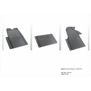   Zonă întărită pentru călcâi Covoare auto garnitúra RENAULT Master II 2003-2010 (D00700)
