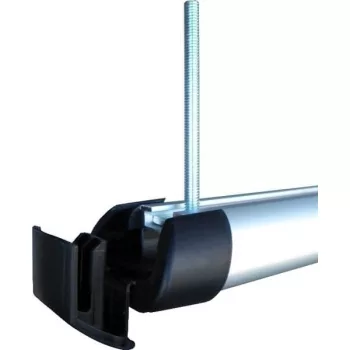   Hakr schiuri suport T adaptor din aluminiu pentru bară 80 mm lung (491)