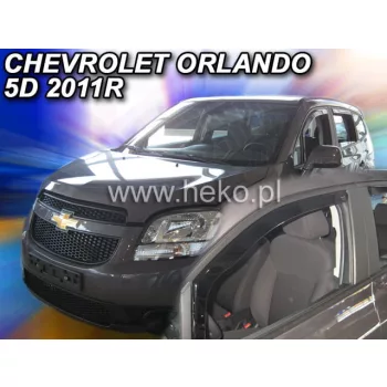   Heko 2 Pe bucăți deflector Chevrolet Orlando 5 ușă 2011- (10532)