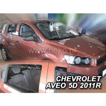  Heko paravânturi (4 buc.) Chevrolet Aveo cu 5 uși hatchback 2011- (10535)