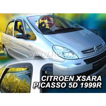   Heko 4 Pe bucăți deflector Citroen Xsara Picasso 5 ușă hatchback 2000-2007 (12219)