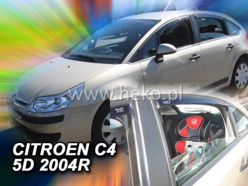 Heko 4 Pe bucăți deflector Citroen C4 5 ușă 2005-2011 (12245)