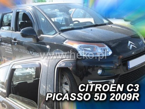 Heko 4 Pe bucăți deflector Citroen C3 Picasso 5 ușă 2009- (12247)