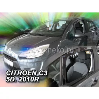   Heko 2 Pe bucăți deflector Citroen C3 5 ușă 2009-2017 (12248)