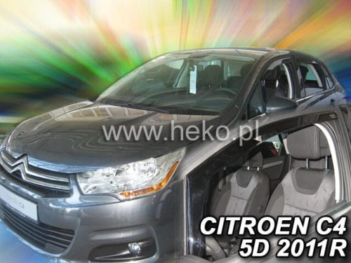 Heko 2 Pe bucăți deflector Citroen C4 5 ușă 2011-