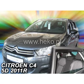   Heko 4 Pe bucăți deflector Citroen C4 5 ușă 2011- (12251)
