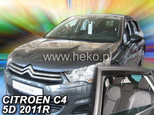 Heko 4 Pe bucăți deflector Citroen C4 5 ușă 2011- (12251)