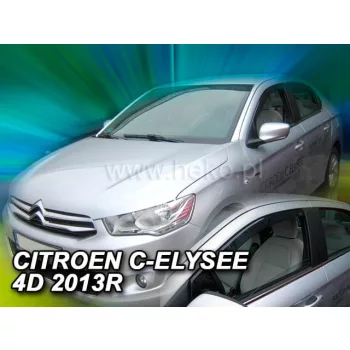   Heko 2 Pe bucăți deflector Citroen C-Elysee 4 ușă 2013- (12256)