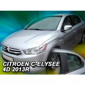   Heko 4 Pe bucăți deflector Citroen C-Elysee 4 ușă 2013- (12257)