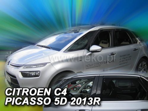 Heko 4 Pe bucăți deflector Citroen C4 Picasso 5 ușă 2013-