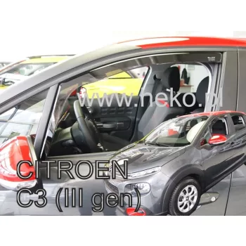   Heko 2 Pe bucăți deflector Citroen C3 5 ușă 2017- (12265)