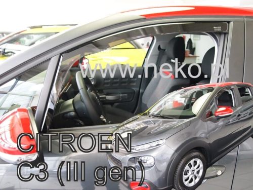 Heko 2 Pe bucăți deflector Citroen C3 5 ușă 2017- (12265)