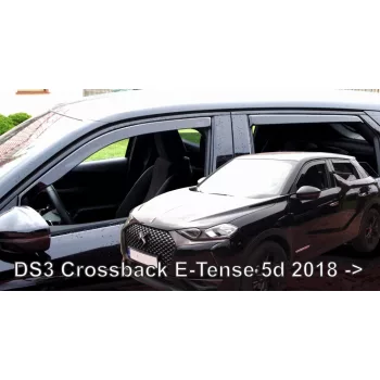   Heko 4 Pe bucăți deflector Citroen DS3 Crossback E-Tense 5 ușă+ha HB 2018-