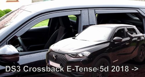 Heko 4 Pe bucăți deflector Citroen DS3 Crossback E-Tense 5 ușă+ha HB 2018-