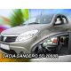 Heko 2 Pe bucăți deflector Dacia Sandero Stepway SUV 5 ușă combi 2009-2013 , Dacia Sandero SUV 5 ușă