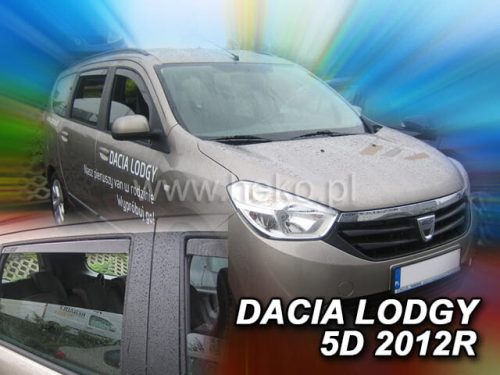 Heko 4 Pe bucăți deflector Dacia Lodgy 5 ușă 2013- (13110)
