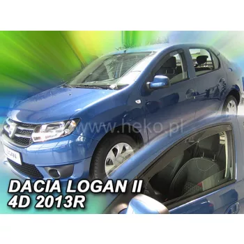   Heko 2 Pe bucăți deflector Dacia Logan 4 ușă sedan/Sandero/Stepway 2013-2020(13111)