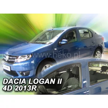   Heko 4 Pe bucăți deflector Dacia Logan 4 ușă sedan 2013- (13112)