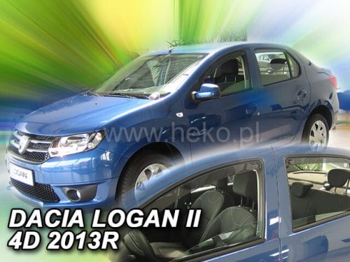 Heko 4 Pe bucăți deflector Dacia Logan 4 ușă sedan 2013- (13112)