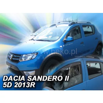   Heko 4 Pe bucăți deflector Dacia Sandero/Stepway 5 ușă 2013-2020 (13113)
