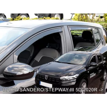 Heko 4 Pe bucăți deflector Dacia Sandero/Stepway 2020-