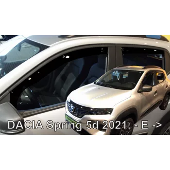   Heko 4 bucăți Deflector de vânt Dacia Spring 2021 - (13122)