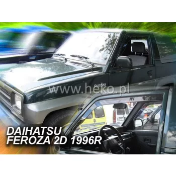   Heko 2 Pe bucăți deflector Daihatsu Feroza 2 ușă/3 ușă hatchback 1988-2000 (13208)