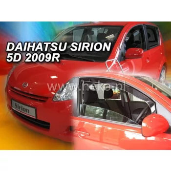   Heko 2 Pe bucăți deflector Daihatsu Sirion 5 ușă hatchback 2006- (13216)
