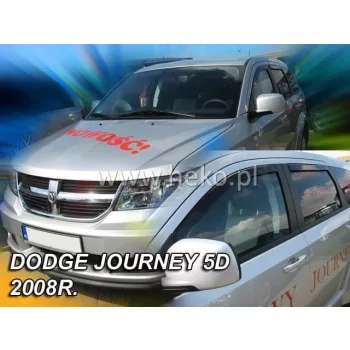   Heko 4 bucăți Deflector de vânt Dodge Journey 5 uși 2008-, FIAT Freemont 5 uși 2011- (13410)