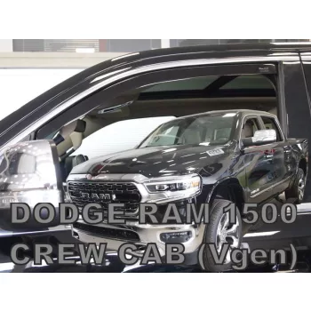   Heko 2 Pe bucăți deflector Dodge Ram 1500 V. 4 ușă 2019- CREW/QUAD kabin (13420)