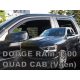 Heko 4 Pe bucăți deflector Dodge Ram 1500 V. 4 ușă+ha. 2019- QUAD kabin (13422)
