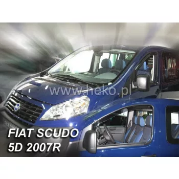   Heko 2 Pe bucăți deflector Citroen Jumpy 2007-, Fiat Scudo Van 4/5 ușă 2007-, Peugeot Expert 4/5 ușă