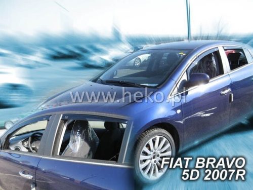 Heko 4 Pe bucăți deflector Fiat Bravo New 5 ușă 2007- (15151)