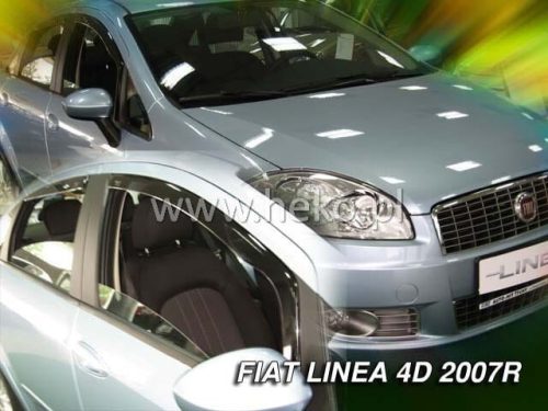 Heko 2 Pe bucăți deflector Fiat Linnea 4 ușă sedan 2007- (15153)