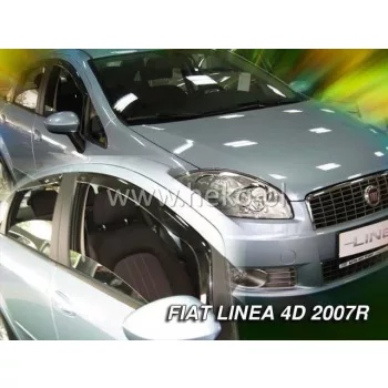   Heko 4 Pe bucăți deflector Fiat Linnea 4 ușă sedan 2007- (15154)