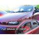 Heko 4 Pe bucăți deflector Fiat Brava 5 ușă 1996-2002 (15159)