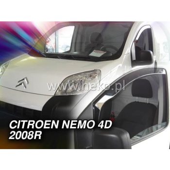   Heko 2 Pe bucăți deflector Citroen Nemo 5 személyes, Van, Fiat Fiorino 3,4,5 ușă, Fiat Qubo 4,5 ușăó