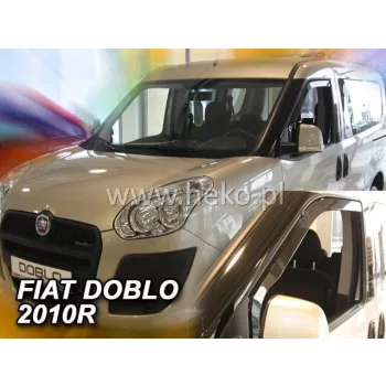   Heko 2 bucăți Deflector de vânt FIAT Doblo 5 uși 2010-, OPEL Combo Van C 2/3 uși 2011- (15166)
