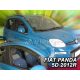 Heko 2 Pe bucăți deflector Fiat Panda 5 ușă hatchback 2012- (15167)