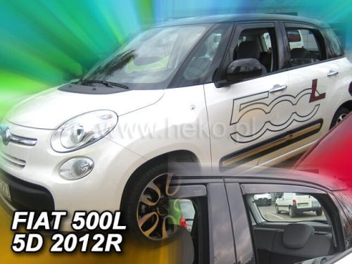 Heko 4 Pe bucăți deflector Fiat 500 L 5 ușă 2013- (15171)