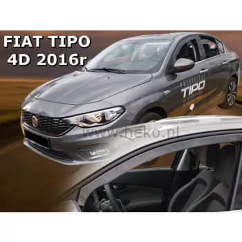   Heko 2 Pe bucăți deflector Fiat Tipo 4 ușă sedan, 5 ușă hatchback 2016- (15176)